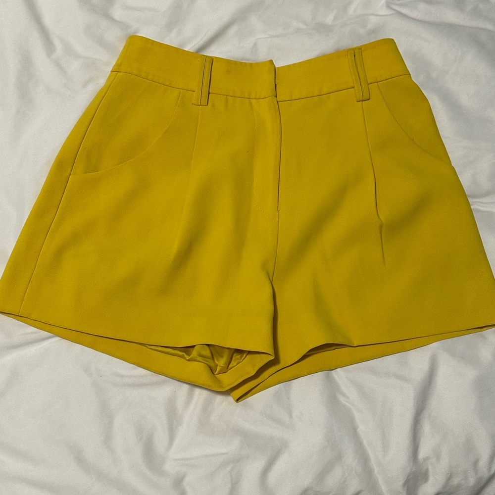 Yellow Women's Marciano Shorts